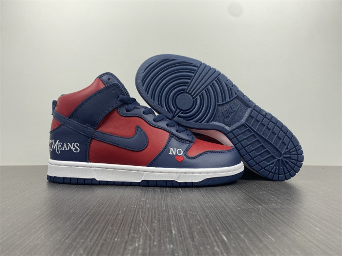 nike sb dunk high S*p*e by any means navy dn3741-600