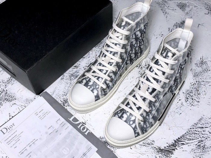 b23 oblique high top sneaker