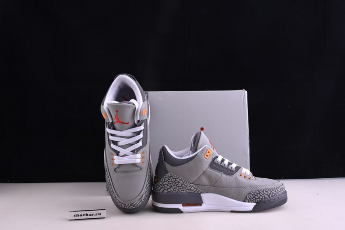 air jordan 3 retro cool grey (2021) ct8532-012
