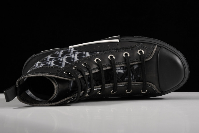 b23 oblique high-top sneaker