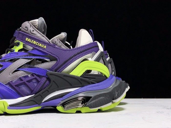 balen sneaker tess.s.gomma 4.0 orange black 570391 w2gn7 1007