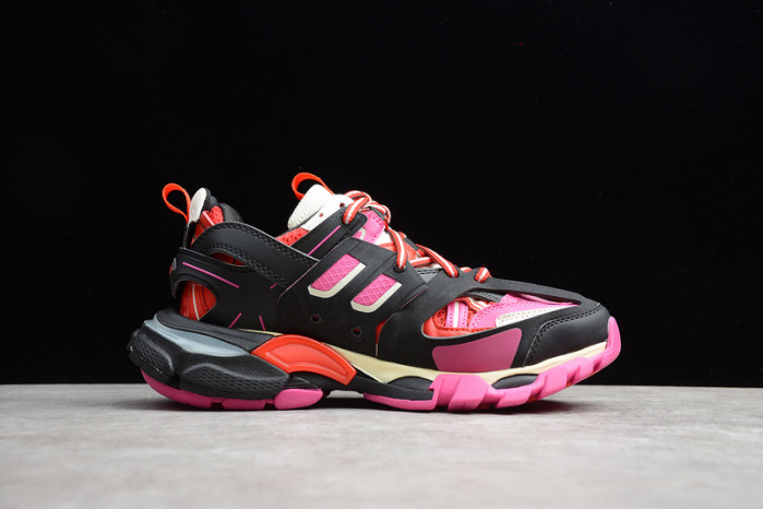 balen sneaker tess.s.gomma red / pink 542436 w1gb8 5418