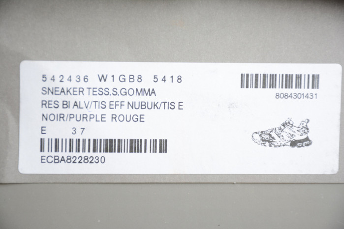 balen sneaker tess.s.gomma red / pink 542436 w1gb8 5418