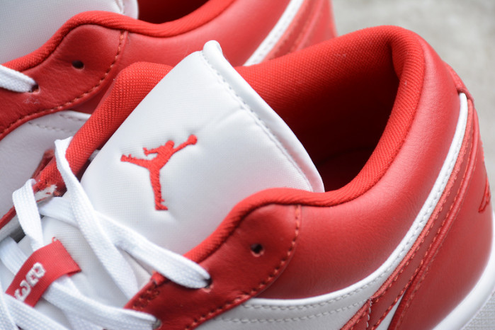 air jordan 1 low gym red white 553558-611
