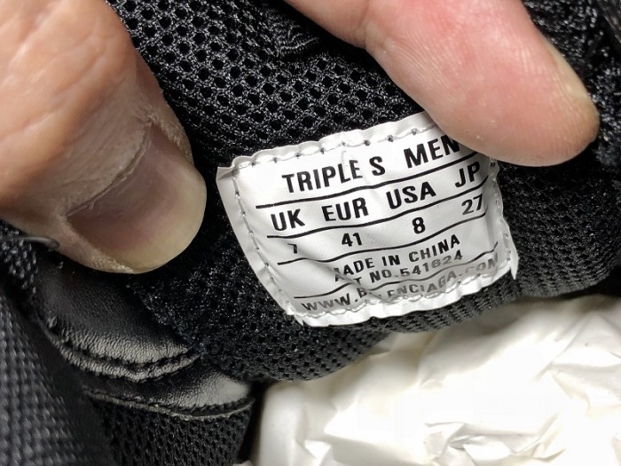 balen triple s trainers clear sole blue adn red 541624 w09o1 3861