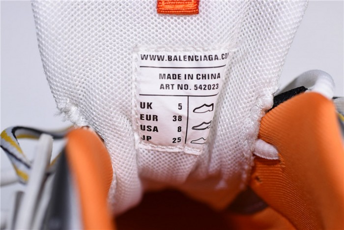 balen sneaker tess.s.gomma w06g0 2001 orange/white