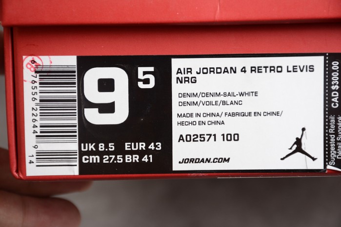air jordan 4 retro levi