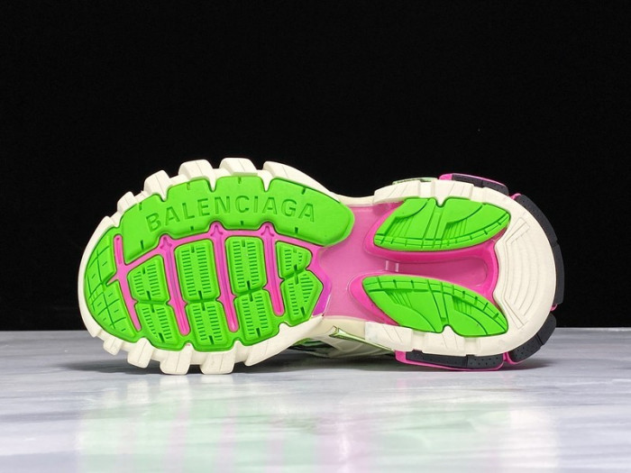 balen trainers track 2.0 pink green 565615 w2gn3 9534