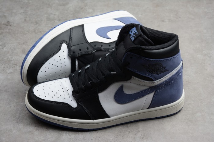 air jordan 1 retro high blue moon 555088-115