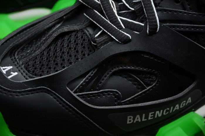 balen sneaker tess.s.gomma black fluorescent green 542023 w1gb8 5480