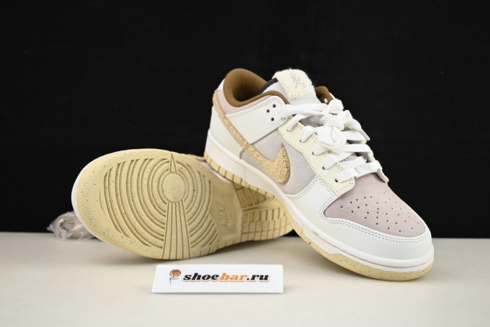 nike dunk low retro prm year of the rabbit fossil stone