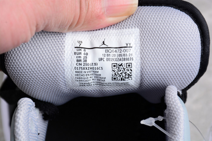 air jordan 1 mid black grey bq6472-007