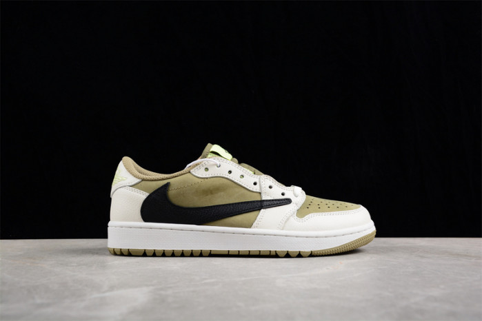 jordan 1 retro low golf travis scott neutral olive
