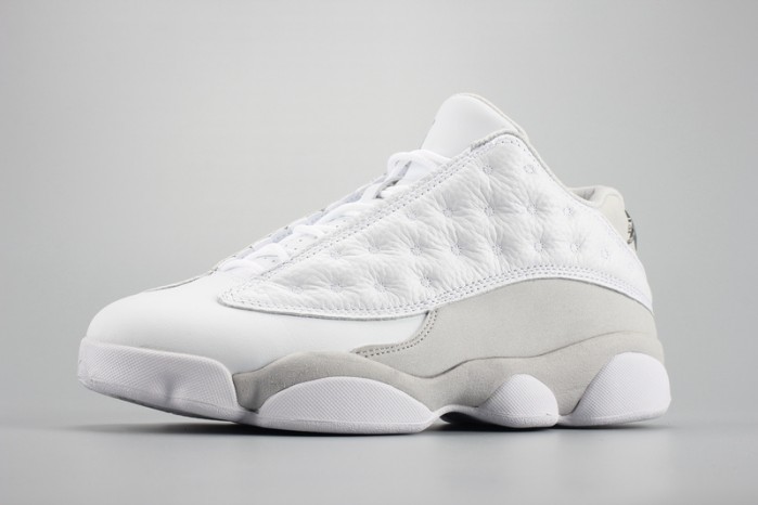 air jordan 13 retro low pure platinum 310810-100