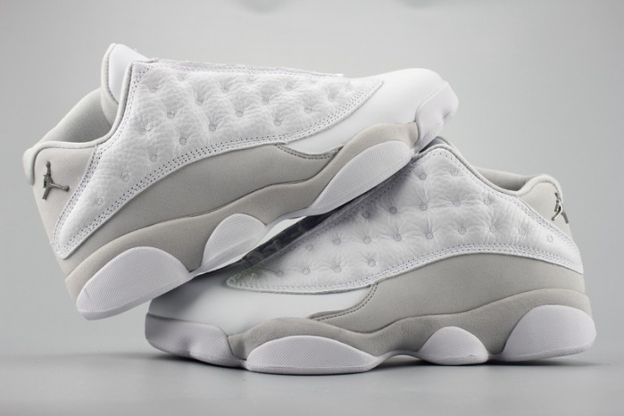 air jordan 13 retro low pure platinum 310810-100