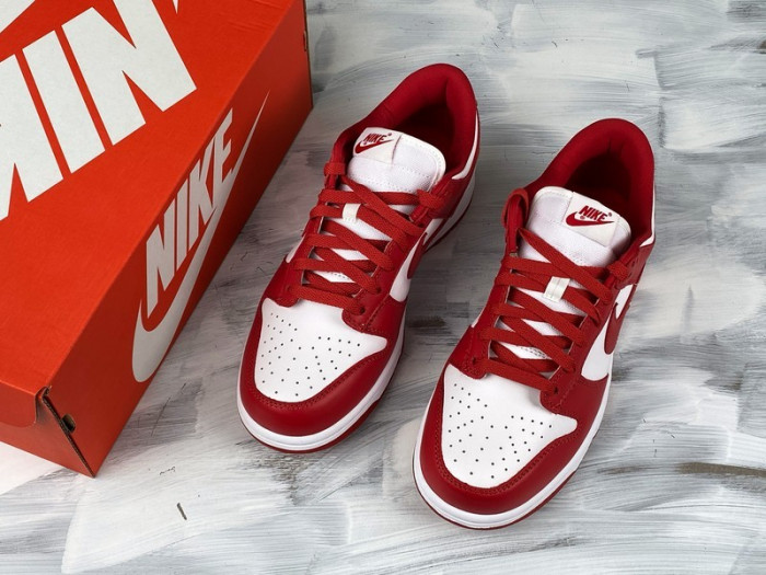 nike dunk low university red (2020) cu1727-100