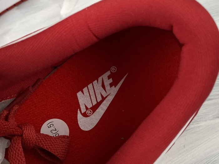 nike dunk low university red (2020) cu1727-100