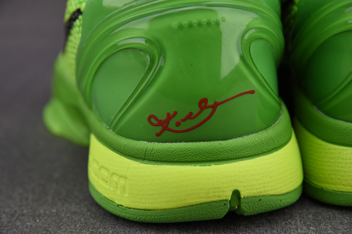 nike kobe 6 grinch protro
