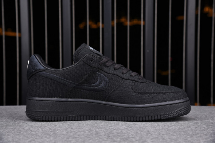nike air force 1 low stussy black cz9084-001