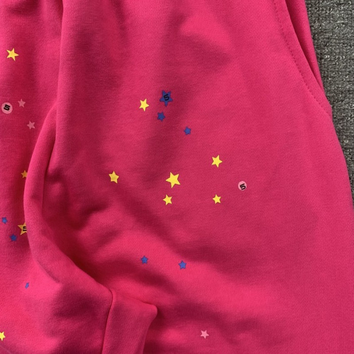 sp5der p*nk sweatpants pink