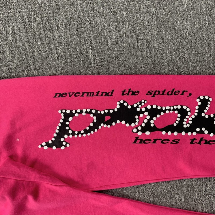 sp5der p*nk sweatpants pink