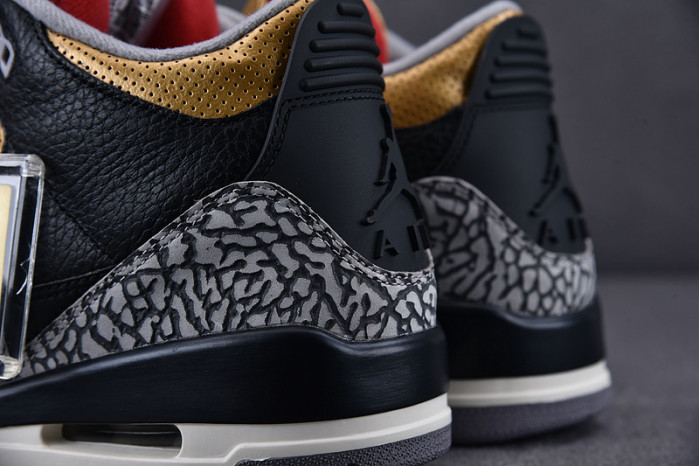 air jordan 3 retro“black gold”