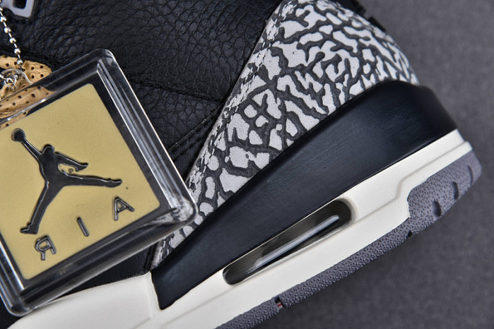 air jordan 3 retro“black gold”
