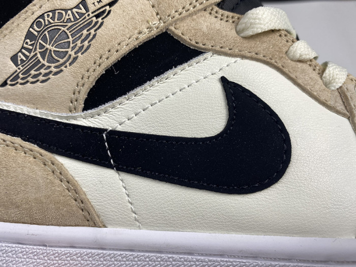 air jordan 1 mid barely orange (w) bq6472 -800