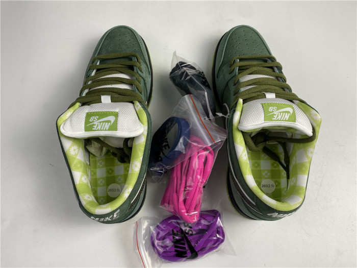 nike sb dunk low concepts green lobster (regular box) bv1310-337