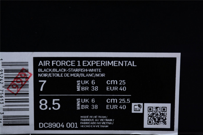 nike air force 1 low experimental halloween dc8904-001