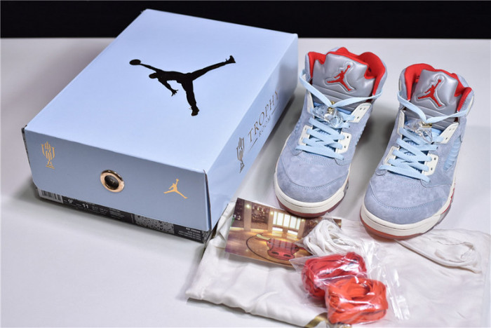 jordan 5 retro trophy room ice blue - ci1899-400