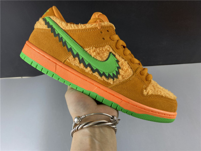 nike sb dunk low grateful dead "orange bear" cj5378-800