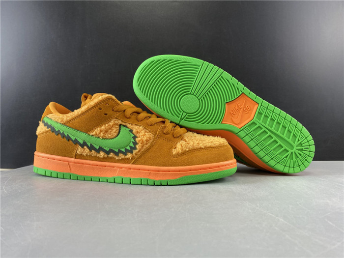 nike sb dunk low grateful dead "orange bear" cj5378-800