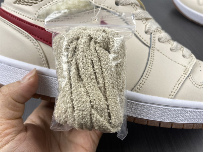 jordan 1 mid fleece pearl white do2207-264