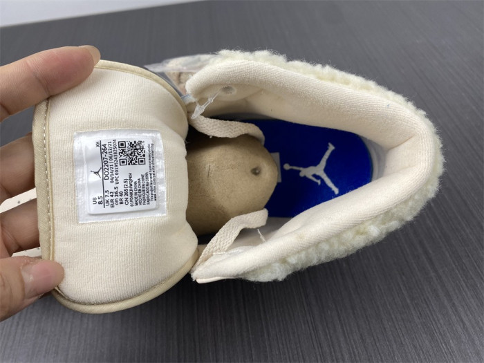 jordan 1 mid fleece pearl white do2207-264