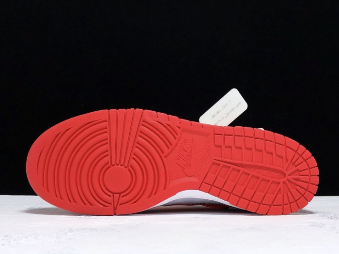 nike dunk low fw university red ct0856-600