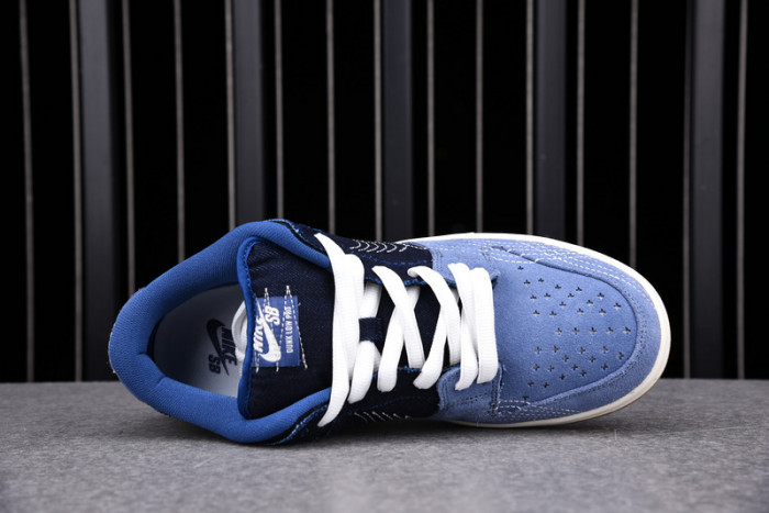nike sb dunk low denim sashiko cv0316-400