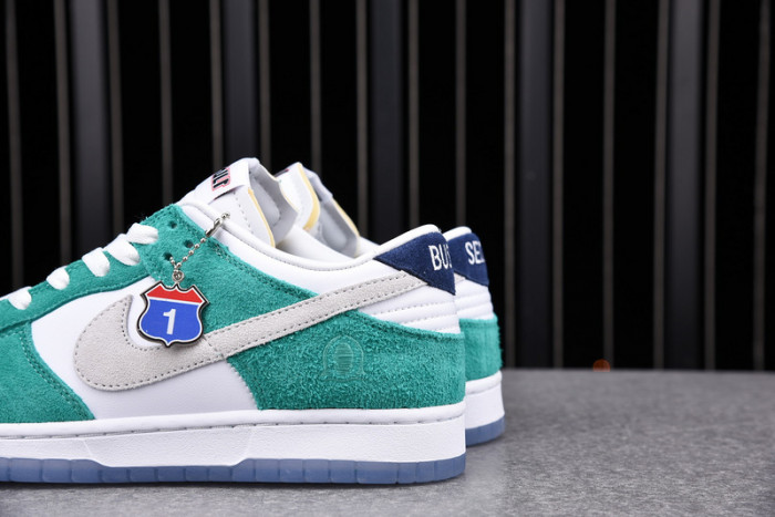 nike dunk low kasina neptune green cz6501-101