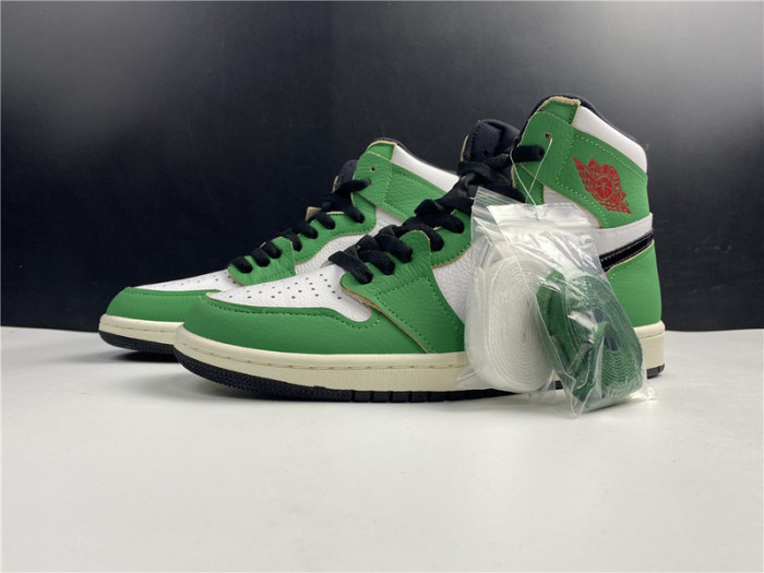 air jordan 1 retro high lucky gree db4612 -300