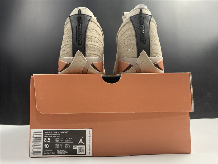 air jordan 14 retro low clot terra blush dc9857-200