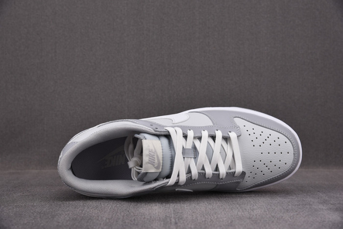 nike dunk low two tone grey