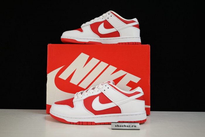 nike dunk low championship red