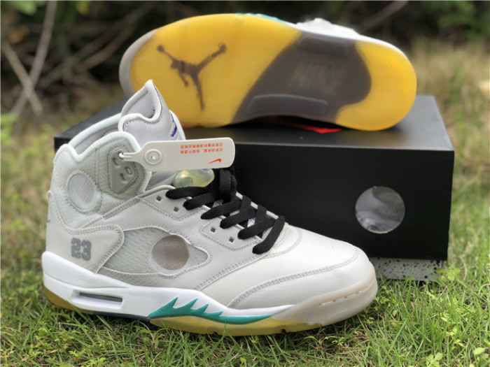 air jordan 5 fw sp grey green ct8480-105