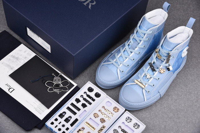 b23 oblique high top sneaker