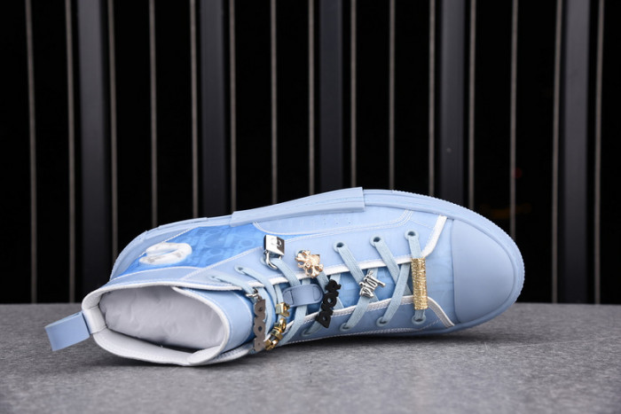 b23 oblique high top sneaker