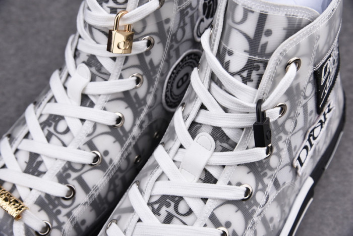 b23 oblique high top sneaker