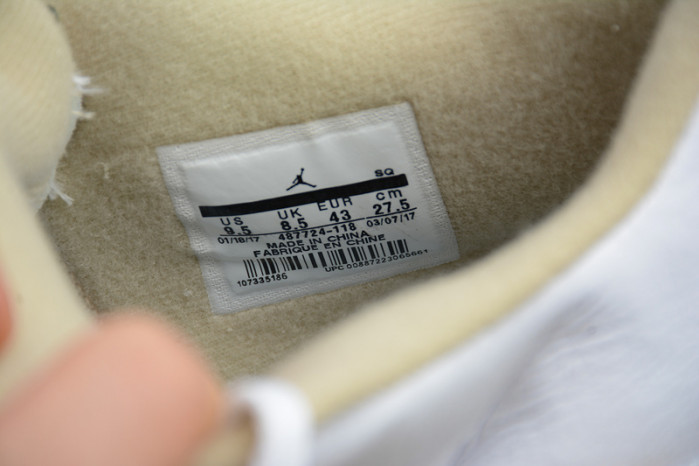 jordan 4 retro sand 2017 (gs) - 487724-118