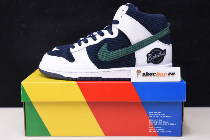 nike dunk high sports specialties white navy dh0953-400