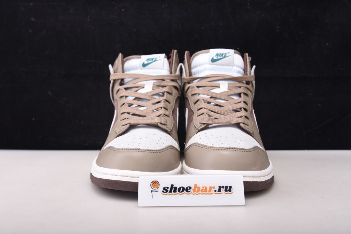 nike dunk high light chocolate - dh5348-100