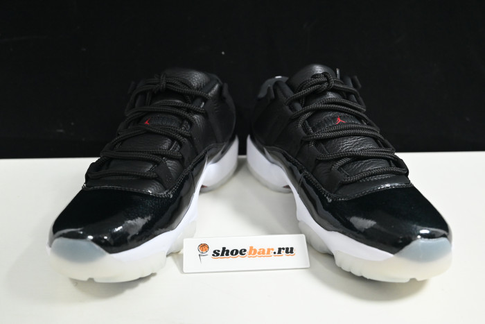 air jordan 11 low "72-10" av2187-001